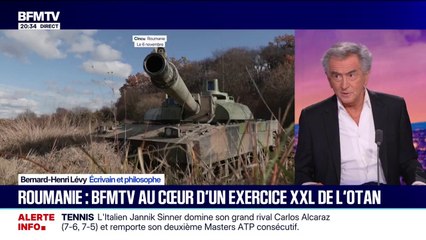 Conflit armé: "Il faut y croire", déclare Bernard-Henri Lévy, écrivain et philosophe