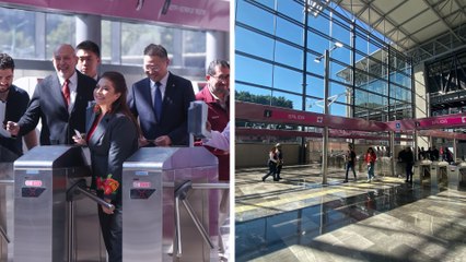 Metro CDMX: Clara Brugada reabre la Línea 1 de Juanacatlán-Observatorio y ofrecen servicio gratuito