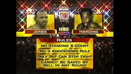 Roy Jones Jr vs Eric Harding Replay - HBO 9-16-2000