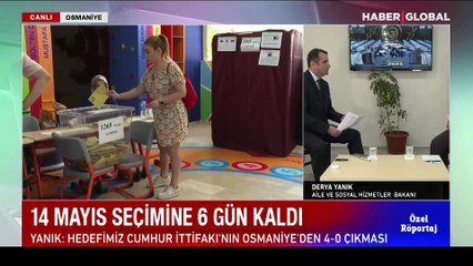 Bakan Derya Yanık: 14 Mayıs, AK Parti zafer halkasına yenisini ekleyecek