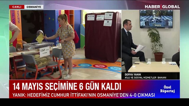 Bakan Derya Yanık: 14 Mayıs, AK Parti zafer halkasına yenisini ekleyecek