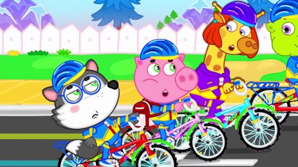 Lwiątko  Lekcje jazdy  Kreskówka  Bajki Po Polsku