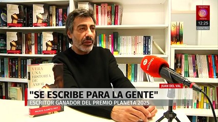 Juan del Val presenta en México “Vera, una historia de amor”, Premio Planeta 2025