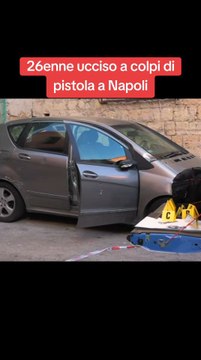 26enne ucciso a colpi di pistola a Napoli.#ansa #tg #cronaca #giallo #italiatiktok #tiktoknews #daytime #news