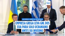 Zelenskyy em Atenas: Ucrânia e Grécia assinam acordo energético