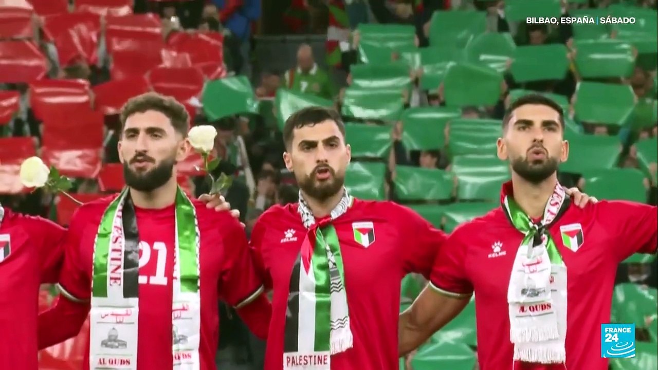 Un partido por la paz: selección de fútbol palestina jugó amistoso contra País Vasco