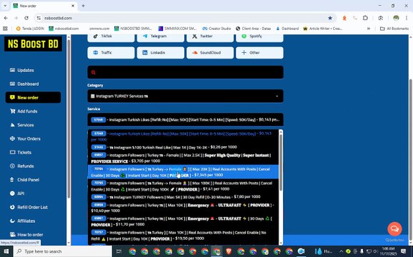 Smm panel in turkey | Turk Smm Panel | Looking to Buy Instagram Followers TURKEY? NSBOOSTBD.COM