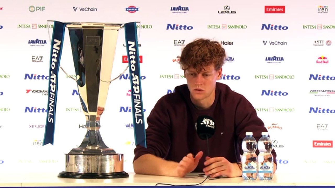 Tennis - ATP Finales Turin 2025 - Jannik Sinner : "Finir l’année de cette manière, c’est incroyable..."