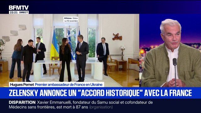 Accord historique entre la France et l'Ukraine: Il faut voir les choses en séquence , explique Hugues Pernet, premier ambassadeur de France en Ukraine