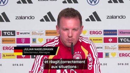 Allemagne - Nagelsmann : "Nous devons jouer vers l’avant, même au risque que quelque chose arrive"