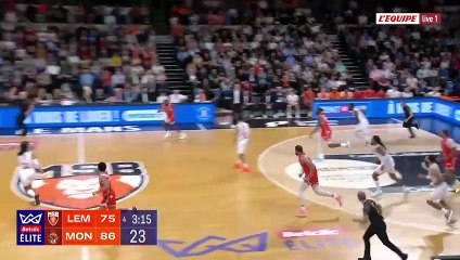 L'expulsion de Mike James face au Mans - Basket - Betclic Élite