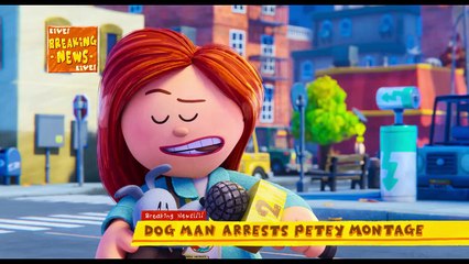 Dog Man (2025) 4K - Dog Man Arrests Petey Montage! Scene | Movieclips