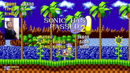 🎮 Sonic the Hedgehog (16-bit) Ep.[01] - Green Hill, Marble & Spring Yard Zones.