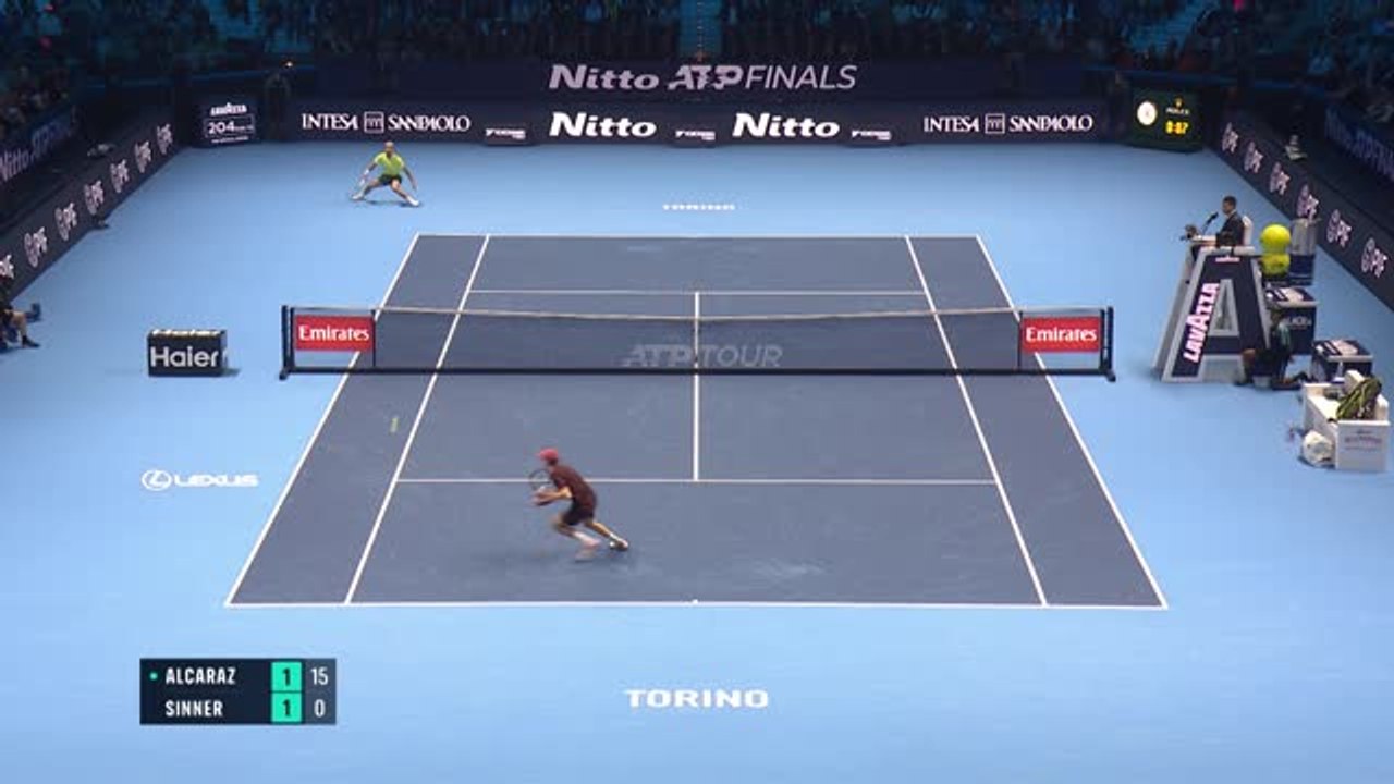 Finales ATP - Sinner dompte Alcaraz et conserve son titre