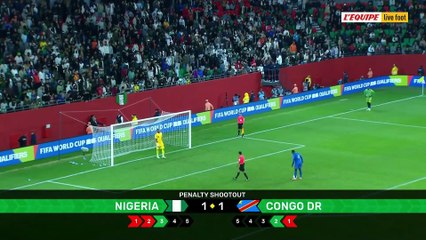 La séance de tirs au but entre Nigeria et RD Congo - Foot - Qualif. Coupe du monde