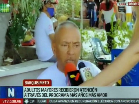 Adultos mayores de Barquisimeto fueron beneficiados con jornada de atención integral