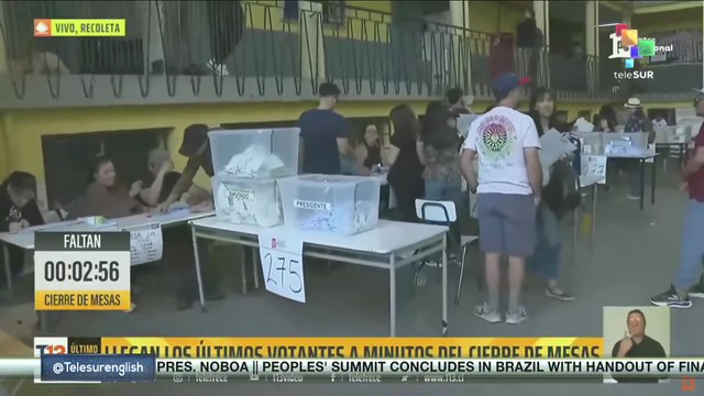 Chile | Polling stations close, vote counting begins in General Elections