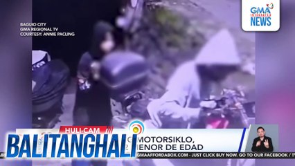 Nakaparadang motorsiklo, tinangay ng 2 menor de edad | Balitanghali