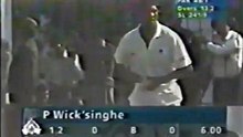 Parmodya Wickeramasinge Pick Saeed Anwar Wicket 1 for 19 vs Pakistan 3rd ODI at Lahore, Feb 19 2000