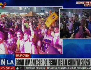 Se da inicio al gran amanecer de la Feria de la Chinita 2025 desde Maracaibo edo. Zulia