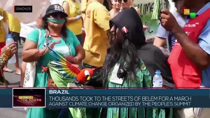 Brazil | Thousands took to the streets of Belem for a March against climate change