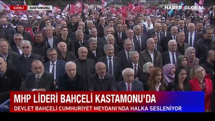 MHP lideri Bahçeli'den Kastamonu'da flaş açıklamalar