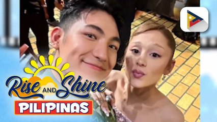 TALK BIZ | Darren Espanto at Andrea Brillantes, na-meet ang cast ng 'Wicked' na sina Ariana Grande at Cynthia Erivo