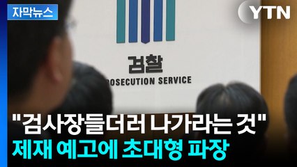 [자막뉴스] '대장동 항소 포기' 반발에..."형사처벌과 감찰징계까지 검토" / YTN