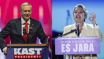 Kast y Jara pasan a segunda vuelta en Chile
