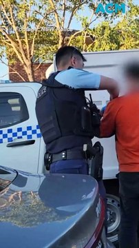 Woman jumped into river to flee attack as NSW police make 752 DV arrests