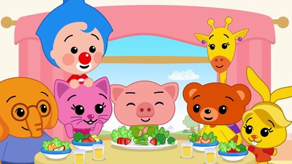 Qué Le Pasa al Cerdito Enojón-  Canciones Infantiles  Plim Plim