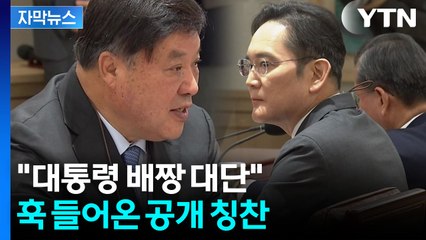 [자막뉴스] "美 로비스트들이 한국 정부 대단하다고"...이재용·정의선도 빅플랜 / YTN