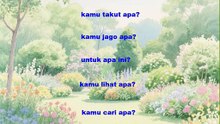 apa atau siapa sebagai kata belakang