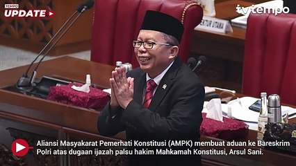 Hakim MK Arsul Sani Diadukan ke Bareskrim soal Dugaan Ijazah Palsu