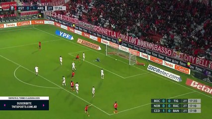 Estudiantes 1 - 1 Argentinos Juniors: el golazo de Tobio Burgos