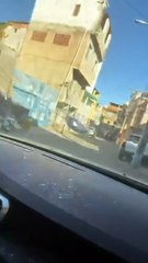 Viatura é atingida após tentativa de roubo de Ozempic em farmácia