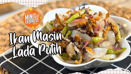 Ikan Masin Lada Putih, Pelengkap Hidangan Yang Cukup Menyelerakan