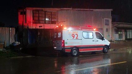 Homem sofre corte no braço e com sangramento arterial e socorrido pelo SAMU