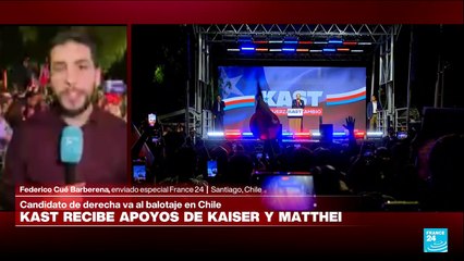 Informe desde Santiago: Kast celebra resultados y busca voto moderado rumbo a la segunda vuelta en Chile