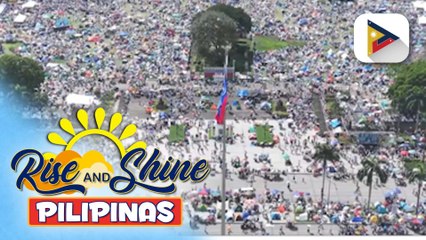 Unang araw ng rally ng INC sa Maynila, naging mapayapa