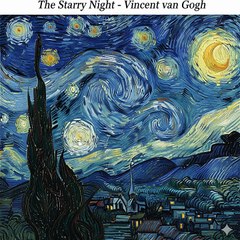 The Starry Night - Vincent van Gogh