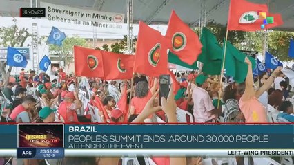 Brazil: People's Summit ends, around 30,000 people attended the event