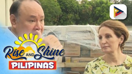 U.S. Marines, tumulong sa pagdadala ng relief goods sa Catanduanes; halos 10,000 family food packs, ihahatid sa Catanduanes - report ni Noel Talacay