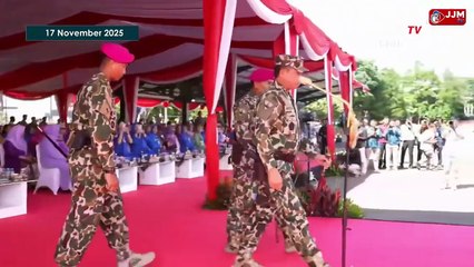 [FULL] Momen Panglima TNI Diangkat Jadi Warga Kehormatan Korps Marinir di HUT ke-80 TNI AL