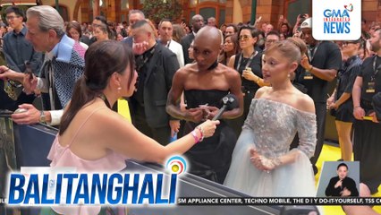 Lalaking sumunggap kay Ariana Grande sa yellow carpet premiere ng "Wicked: For Good," sinampahan ng reklamong public nuisance | Balitanghali