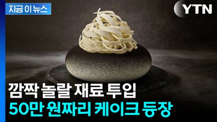 특급호텔 케이크 최고가 경신...50만 원짜리 나왔다 [지금이뉴스]  / YTN