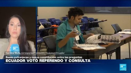 Informe desde Guayaquil: Con el 50% de actas escrutadas, el 'no' lidera en Ecuador