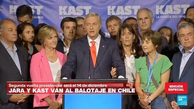 La elección presidencial en primera vuelta ya está resuelta : Kast tras jornada electoral en Chile