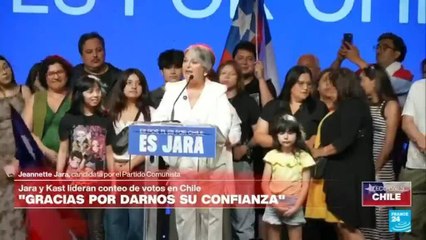 Jeannette Jara: "Gracias por la confianza, nuestro país tiene futuro"