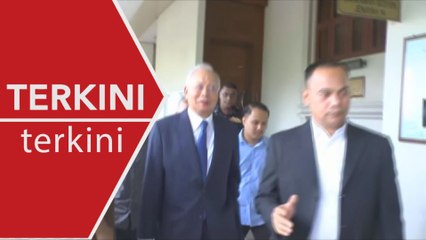 [TERKINI] Najib, anak lelaki gagal tangguh prosiding kebankrapan